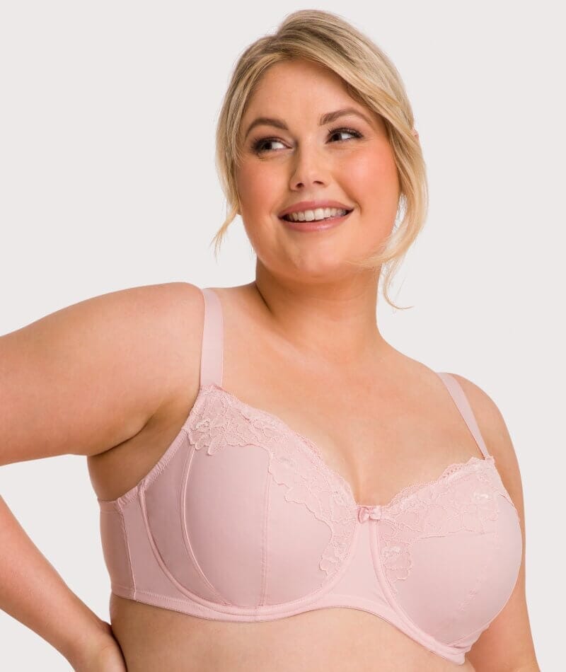 Ava & Audrey Jacqueline Full Cup Underwired Bra 2 Pack - Blush Bras 