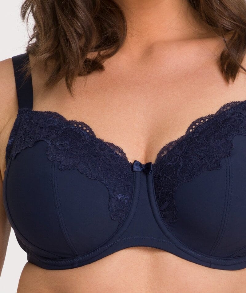 Ava & Audrey Jacqueline Full Cup Underwired Bra - Sapphire Bras 