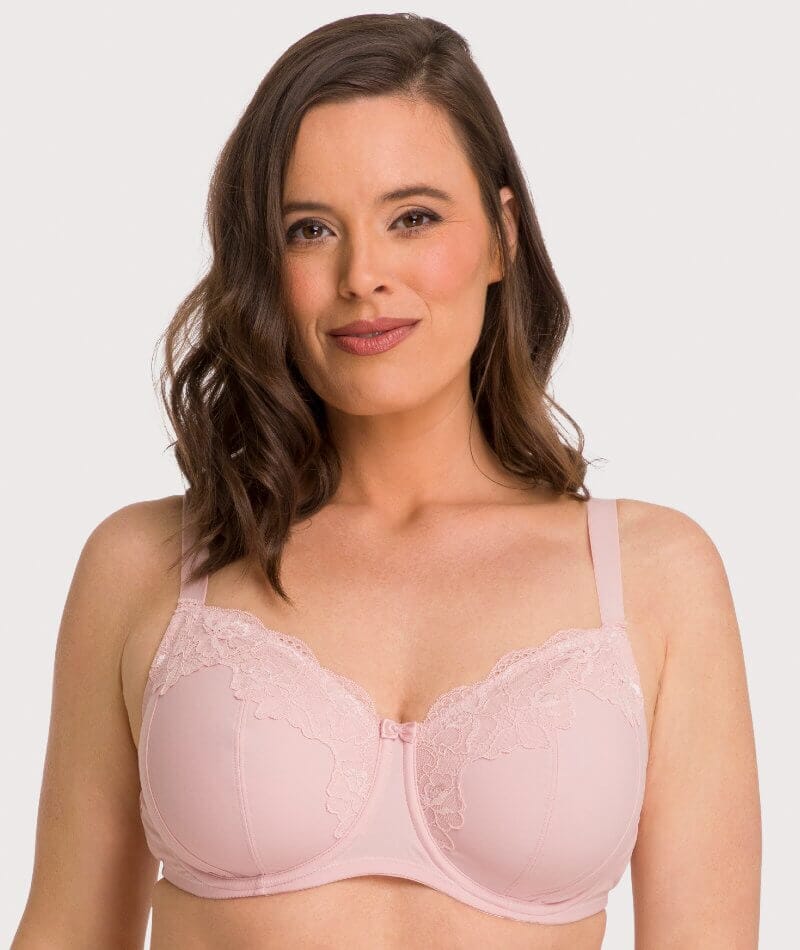 Ava & Audrey Jacqueline Full Cup Underwired Bra - Blush Bras 