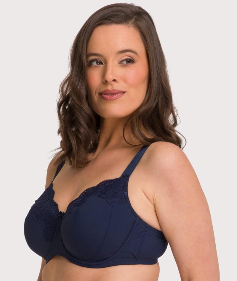 Ava & Audrey Jacqueline Full Cup Underwired Bra - Sapphire Bras 