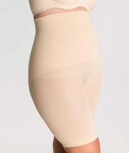 Underbliss Seamless Smoothing High Waist Thigh Short - Nude