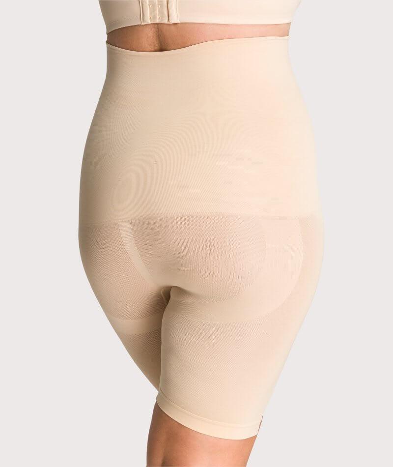 Ava & Audrey Seamless Smoothing High Waist Thigh Short - Nude Shapewear 